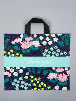 Цена за 50 шт. Пакет с петлевой ручкой "Сад" 35 х 30 х 8, см, 60 мкм