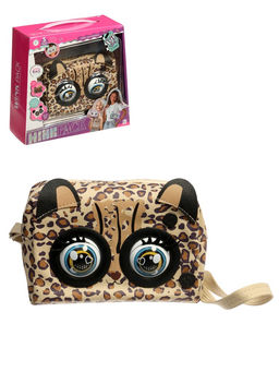 Музыкальная игрушка-сумочка "Котенок" звук, глазки моргают