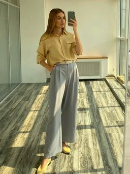 ХИТ! Брюки-палаццо в комфортной посадке - Martichelli фото 155