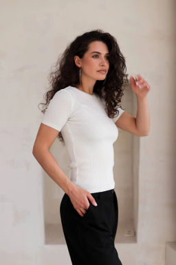 Джемпер ДЖв 1097-22 Экрю