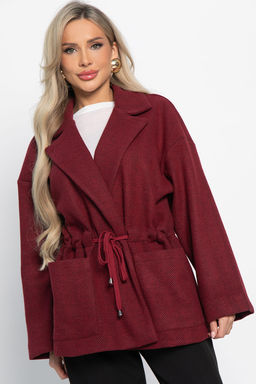 Пальто-пиджак (бордо) Б15083-7М