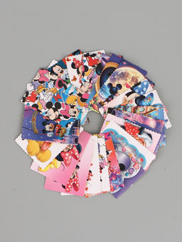 Цена за 2 шт. Наклейки для подарков «Мышки», 42 штуки в коробке, 3×4 см