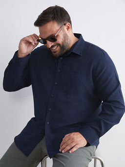 B?y?k Beden Arm?rl? Erkek G?mlek