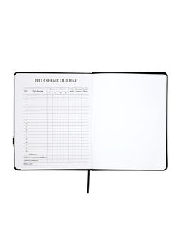 Дневник школьный 1-11 класс, лассе, обложка искуственная кожа черная с хлястиком, с ручкой   1096906