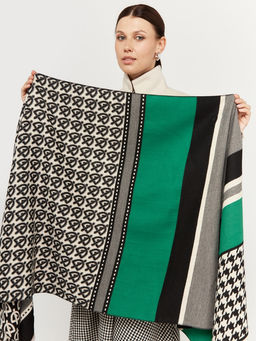 в составе ШЕСТЬ и КАШЕМИР Большой, мягкий, теплый однотонный двусторонний палантин - Tantino фото 8