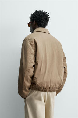 CAZADORA T?CNICA ACOLCHADA / Tostado - Zara фото 3