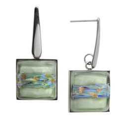 Серьги из муранского стекла