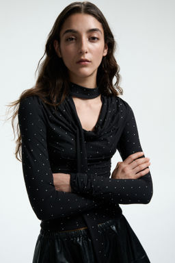 Top con detalle de fular - H&m фото 8