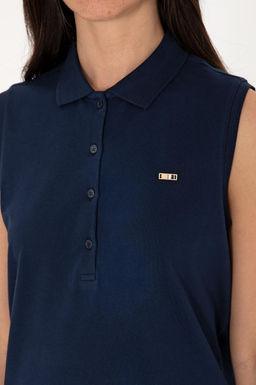 Kad_n Lacivert Ti__rt Sepette S_rpriz _ndirim - U.s. polo assn фото 7