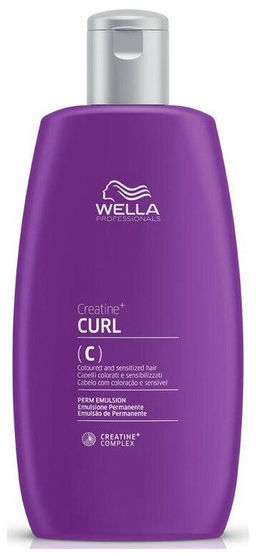 Wella с Curl It Лосьон Creatine+ Curl (C) для окрашенных и чувствительных волос, 250 мл