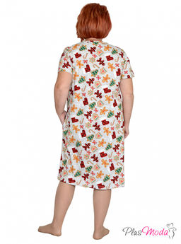 Халат Модель №1311 размеры 44-84 - Plusmoda фото 6