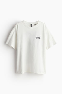 Camiseta boxy con estampado - H&m фото 6