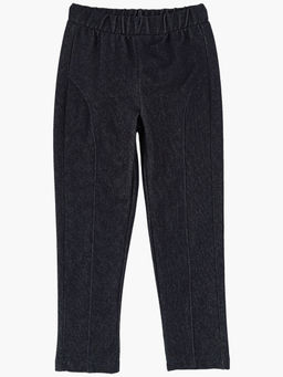 Бриджи для девочки спортивные детская одежда лосины домашние UD 6834 т.синий - Mini maxi фото 7