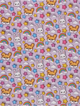 Цена за 10 шт. Бумага упаковочная глянцевая «Праздник», 70 × 100 см