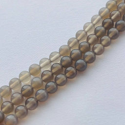 Бусины для украшений из серого Агата 38 см