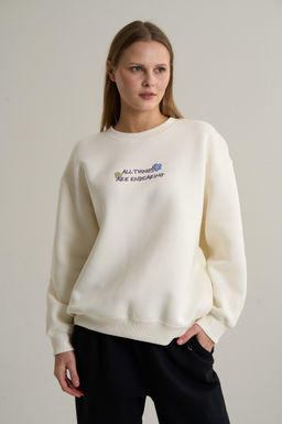 Свитшот Белый ANTA SKATE Sweatshirt фото 2
