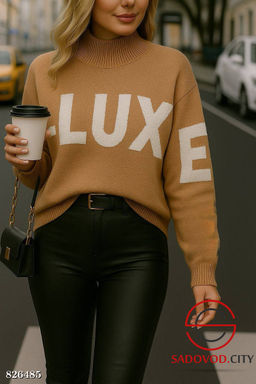 Кофта женская с надписью