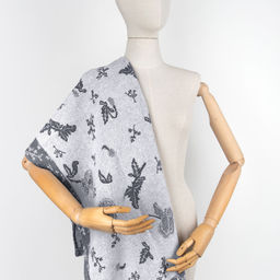 24С93-ШР/у. 50*120 Полотенце "Марьяна" цв. 1 рис. 176 т. серый