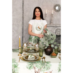 Скатерть Этель Olivia, 220х150 см, 100 % хл, саржа 190 гр/м2  фото 7