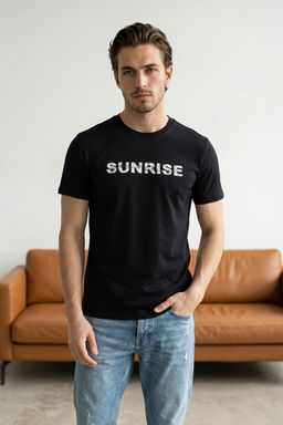Siyah-Gri 2li Paket Regular/Normal Kal?p Bask?l? %100 Pamuk T-Shirt TMNSS26TS00043 - Trendyolmilla фото 15