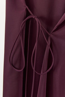 LONG SATIN DRESS - Zara фото 5