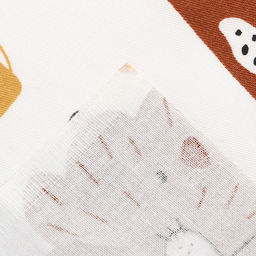 Цена за 150 шт. Ткань Сатин «Зоопарк», ш.160 см, 100% хлопок, 160 г/м²