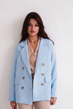 Двубортный жакет с английским воротником - Martichelli фото 151