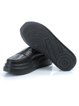 03-PDE31-2 BLACK Лоферы женские (натуральная кожа) - Фабричный китай фото 15