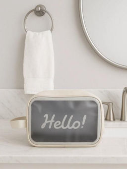 Косметичка "Hello", gray (18х25х11 см)