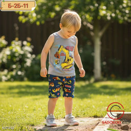 Костюм для мальчика с рисунком - Bruno фото 3