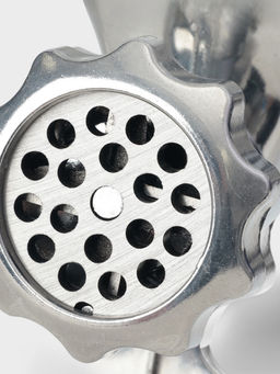 Мясорубка ручная «Советская», алюминий, 22.5×13.5 см, серебристая