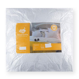 Подушка «Роза», 70×70 см, белая, полиэфирное волокно