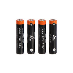 Цена за 4 шт. Батарейка солевая Luazon Heavy Duty, AAA, R03, спайка, 4 штуки