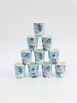 Стакан одноразовый 250 мл, набор 10 шт., Стич