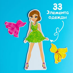 Магнитная игра Времена года с одеждой - Happy valley фото 10