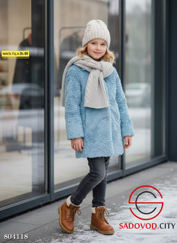 пальто для девочки (барашка)