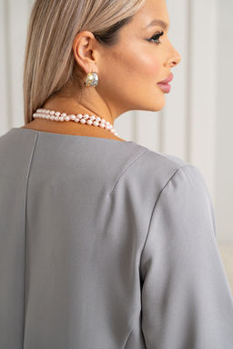 Платье А-3571 серый - Angelika фото 9