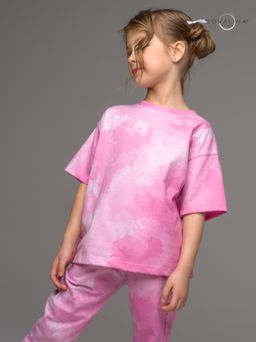 Костюм Daily girl тайдай розовый mini - Sovalina фото 13