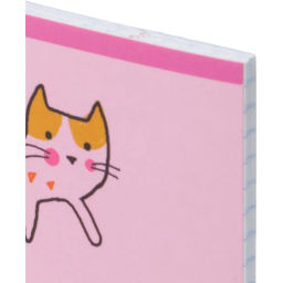 Цена за 2 шт. Тетрадь общая А5 48л №1School Friendly cats,клет,скреп, ВД-лак