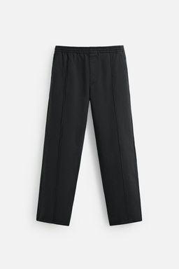JOGGER TROUSERS WITH SEAM DETAIL - Zara фото 6
