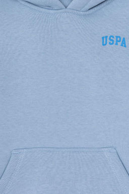 Голубой базовый свитшот для мальчика Неожиданная скидка в корзине - U.s. polo assn фото 3