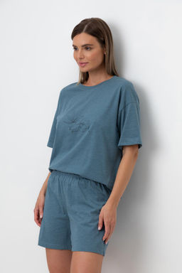 Е 20081/голубой мираж пижама жен - Very neat фото 5