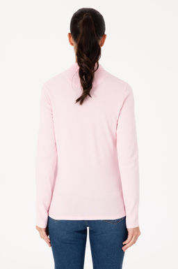 Kad_n Pembe Basic Polo Yaka Sweatsh_rt - U.s. polo assn фото 5