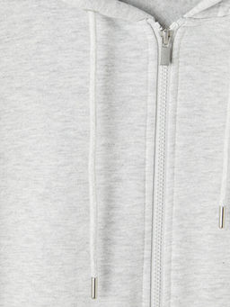 Kap??onlu Erkek Fermuarl? Sweatshirt - Waikiki фото 3