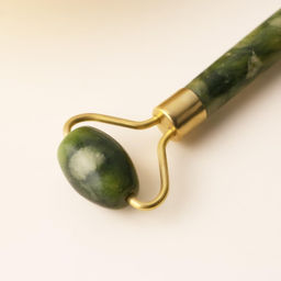 Массажёр гуаша для лица и зоны декольте, кальцит, серпентин - Art beauty фото 4