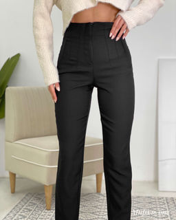 Брюки Мирэль one (черный) - Nadi bordo фото 5