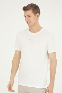 Мужская футболка цвета экрю - U.s. polo assn фото 3