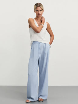 Прямые брюки со шнурком / Zarina