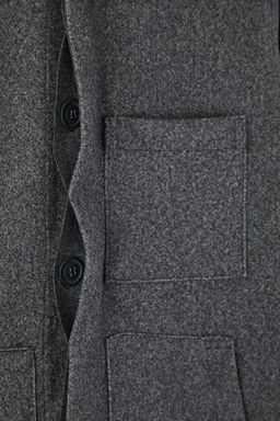 Antrasit Regular Erkek Mont TMNAW26MO00033 - Trendyolmilla фото 3