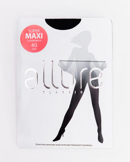 Allure. Колготки, черный